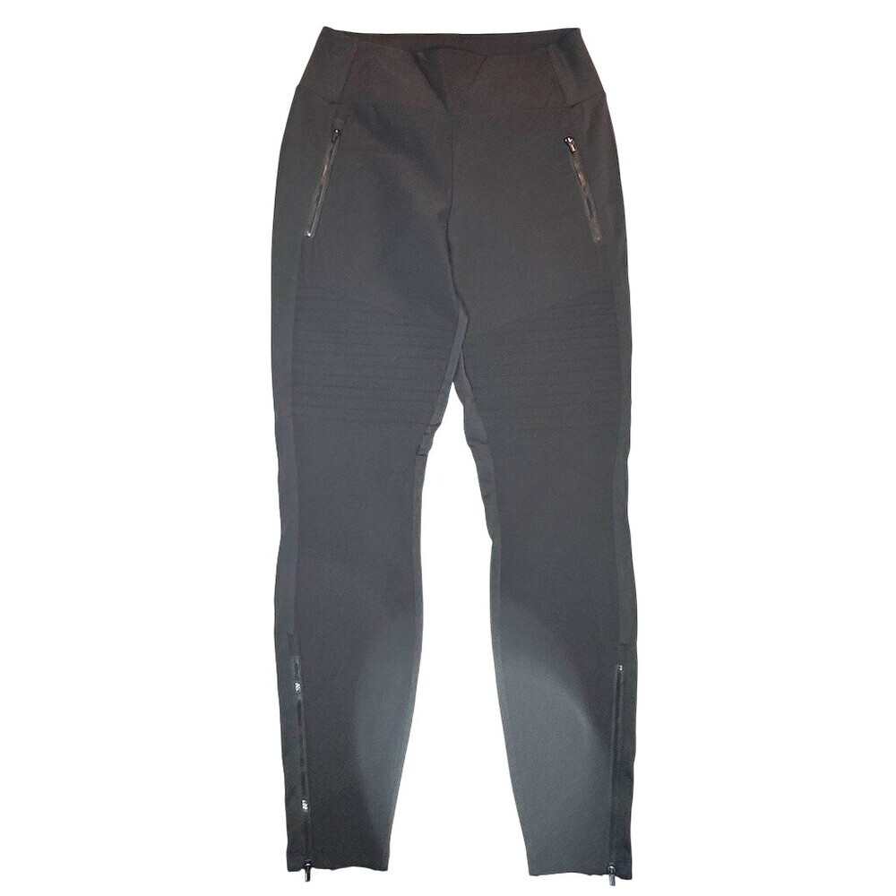Athleta Headlands Hybrid Moto Tight Leggings Womens Size 10 Black